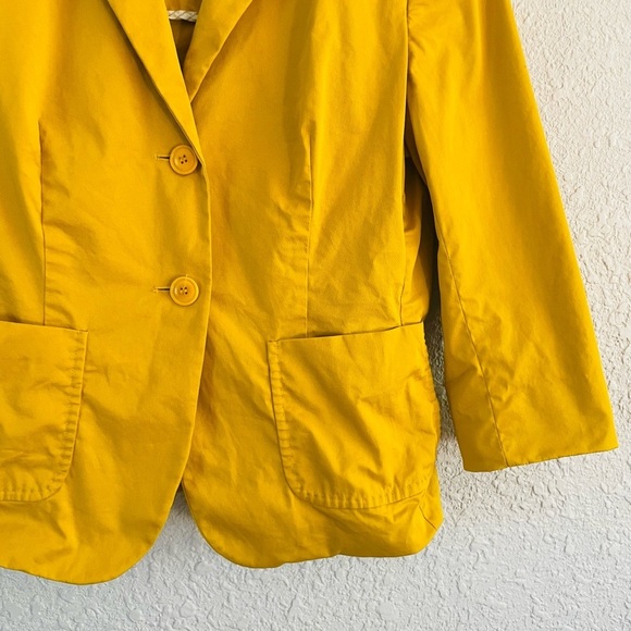 Weekend MaxMara Yellow Blazer Jacket - Picture 7 of 13